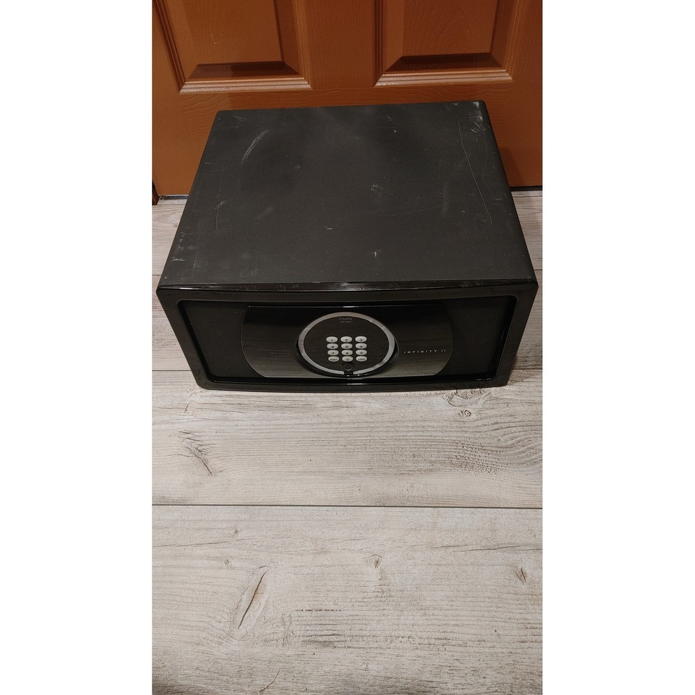 Elsafe Infinity II Digital Safe Black Right Hinged Steel Box *Not Code / No Key*